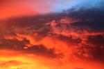 Sunset Clouds, Dramatic Glow, NWSD04_196B