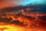 Sunset Clouds, Dramatic Glow, NWSD04_197