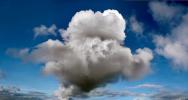 ominous cumulus clouds, NWSD04_285