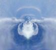 A Heart into the Cloud, abstract, Paintography, spiral, surreal, swirl