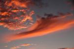 Sunset Cloud Shapes, whispy, dusk, evening, NWSD05_241