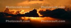 Sunset over Petaluma, clouds, Golden Glow, NWSD05_300