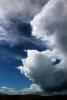 Cumulonimbus Clouds, hills, Sonoma County California, Cumulus nimbus, Cumulonimbus