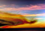 Dusk, Dawn, Sunset, Ocean, Sunclipse, Smoke, Malibu, Twilight, NWSV03P07_02B