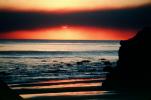 Sunset, Sunclipse, Sun Sliver, Pacific Ocean, beach, NWSV04P15_13