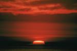 Sun Sliver, Sunset, Sunrise, Sunclipse, Sunsight, Santa Monica Bay, Pacific Ocean, California, NWSV05P04_14