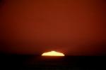 Sunset, Sunrise, Sunclipse, Sunsight, Sun Sliver, Santa Monica Bay, Pacific Ocean, water, NWSV05P08_19