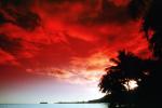 Island of Moorea, Tahiti, Sunset, Sunrise, Sunclipse, Sunsight, NWSV13P15_14