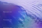 Pacific Ocean flying from California to Japan, daytime, daylight, Chromatic Ocean, Spectral Colors, NWSV14P07_16