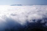 Fog, clouds, Mount Tamalpais, daytime, daylight, NWSV15P02_03