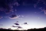 Evening Sky, Gentle Clouds, bucolic
