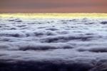 Sunset, Sunrise, Sunclipse, Sunsight, Fog over the Ocean, Marin County, California, NWSV18P15_14B