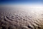 Fog Cover over the Ocean, daytime, daylight, fractal clouds everywhere