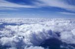 Cumulus Clouds, daytime, daylight, light, airy, fairweather