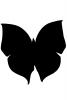 [Ithomyiidae], Butterfly silhouette, Wings, logo, shape