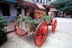 Flower Cart, Wagon, Wheels