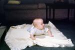Newborn, Boy, Baby, Blanket, 1960s, PABV03P02_17