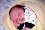 Newborn, Boy, Baby, Face, 1960s, PABV03P03_03