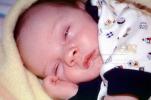 Newborn, Boy, Baby, Face, 1960s, PABV03P03_04