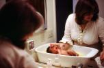 Newborn, Baby, Tub, crying, cleaning, washing, Childbirth, PABV03P07_03