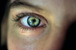 Eyeball, Iris, Lens, Pupil, Eyelash, Cornea, Sclera, skin, Female, Woman, PACV01P02_15