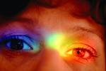 Eyeball, Iris, Lens, Pupil, Eyelash, Cornea, Sclera, skin, eyebrow, Female, Woman, PACV01P04_09.2675
