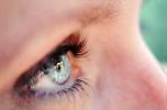 Eyeball, Iris, Lens, Pupil, Eyelash, Cornea, Sclera, skin, Female, Woman, PACV01P05_11