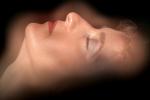 Woman Closed Eyes Sleeping, Peace, Calm, Rest, resting, Equanimity, PACV01P08_10B