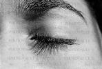Closed Eye, Eyelash, Female, Woman, Eye Brow, Eyebrow, skin, PACV01P13_15