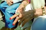 Hands, Ring, Painted Fingernails, veins, woman, female, PACV02P01_19