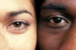 Eyeball, Iris, Lens, Pupil, Eyelash, Cornea, Sclera, skin, man, male, female, woman, eyebrow, PACV02P04_16