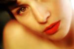 Red Lips, Eyeball, Iris, skin, PACV02P05_08