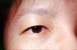 Eyeball, Iris, Lens, Pupil, Asian, Cornea, Sclera, Man, Male, skin, Eye Brow, Eyebrow, PACV02P10_13