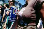 Fosters Beer Can, Woman, Breast, PACV02P11_14
