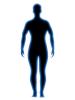 Male Human Figure, Silhouette, PAFD01_157B