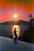 Psychedelic Sun over Crater Lake, psyscape, PAFPCD0655_075B