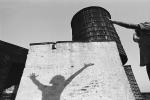 Human Shadow on a Wall, Water tank, New York City, PAFPCD0663_050