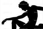Silhouette of a Thinker , PAFV03P15_04BBW