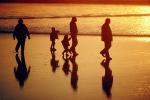 Family, Strolling, Water, Ocean Beach, San Francisco, California, Ocean-Beach, PAFV04P03_15