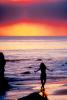 Woman and The Ocean, Malibu, California