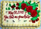 Birthday Cake, Frosting, Roses, Candles, PARD02_074