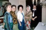 Women, Fur Coat, Smiles, Shawl, Sweater, Ladies, 1960s
