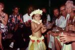 Hawaii, Hawaiian Party, Flowers, Grass Skirt, Hula girl, 1950s