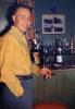 Man at Basement Bar, Cigar, Smiles, Booze, 1940s, PARV02P03_07
