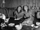 Girls, Smiles, Bobbysox, 1950s, PARV12P04_17