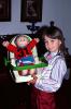 Little Girl with her Cabbage Patch Doll, 1980s