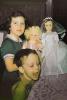 GIRL, BOY, Brother, Sister, Dolls, 1940s, PCDV02P02_13B