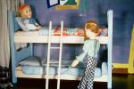 Bunkbeds, fairytale, diorama, 1950s