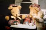 Three Bears find Porridge eaten, Goldilocks and the Three Bears, fairytale, diorama, 1950s