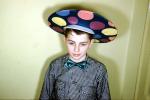 Boy with funny hat, 1953, 1950s, PCFV01P11_18
